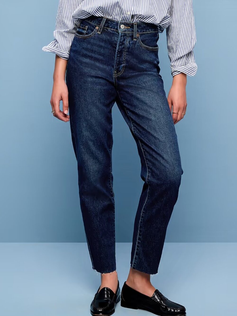 Old Navy High-Waisted OG Straight Ankle Jeans